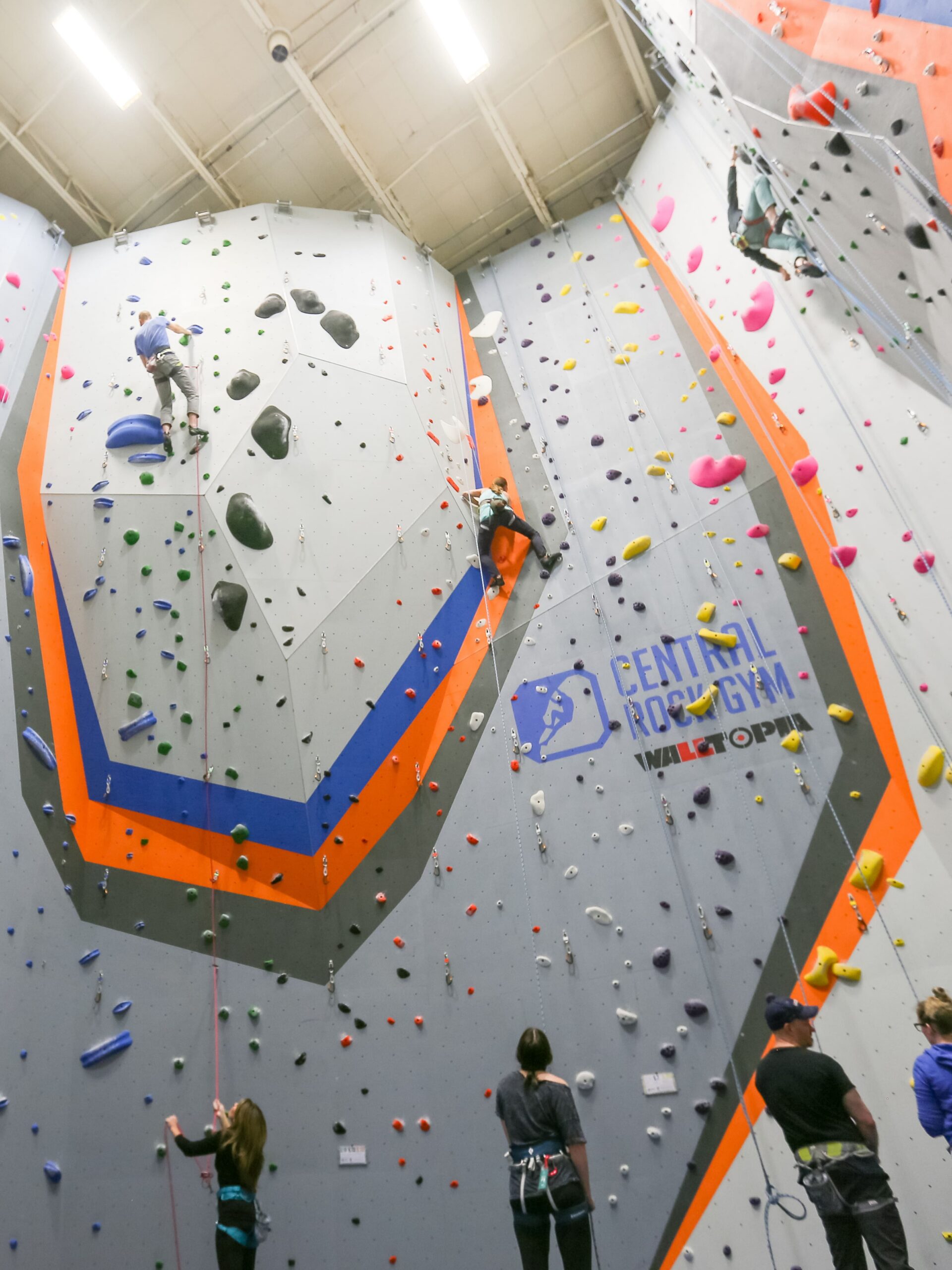 cinematic photo at central rock gym